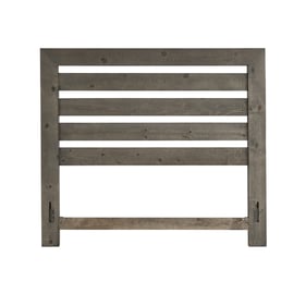 Progressive Furniture Willow Weathered Gray Queen Slat Headboard