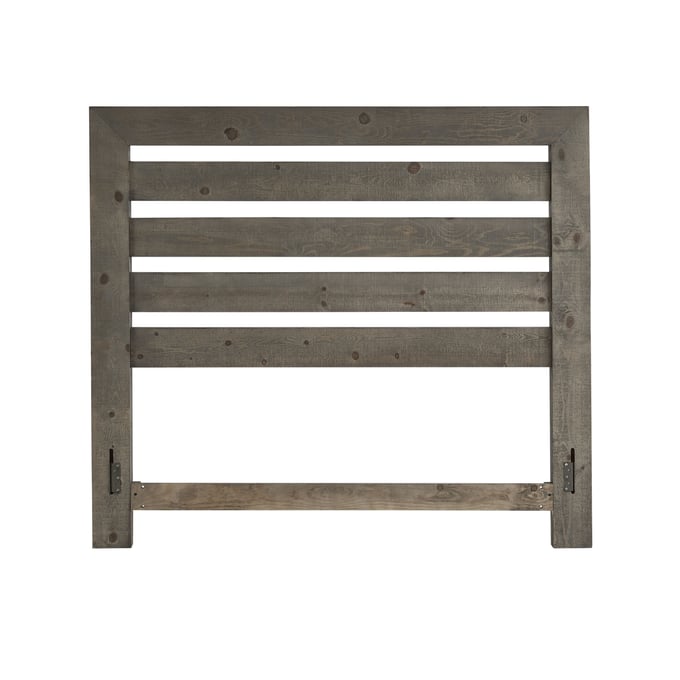 Progressive Furniture Willow Weathered Gray Queen Slat Headboard PRG-P635-60