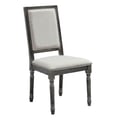 Upholstered Back Chair, Set of 2