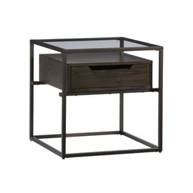 Progressive Furniture Presidio Brown End Table