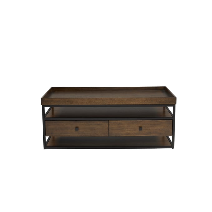 Progressive Furniture Park City Brown Cocktail Table PRG-T147-01