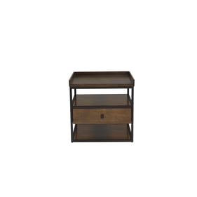 Progressive Furniture Park City Brown End Table