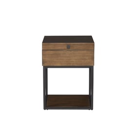 Progressive Furniture Park City Brown Chairside Table