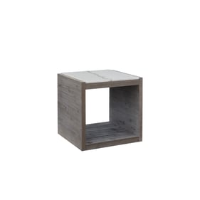 Progressive Furniture Moonbeam Gray End Table