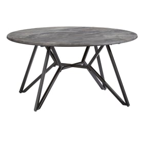 Progressive Furniture Ember Gray Black Cocktail Table