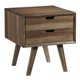 Progressive Furniture Bungalow Brown End Table