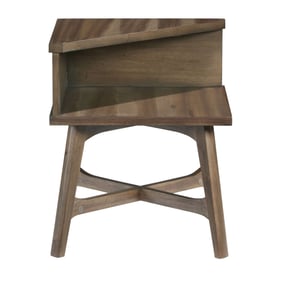 Progressive Furniture Bungalow Brown Chairside Table