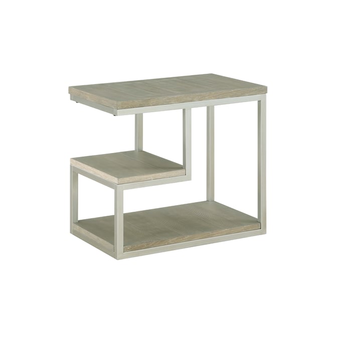 Progressive Furniture Lake Forest II Gray Natural Chairside Table PRG-T366-29