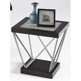 Progressive Furniture East Bay Brown End Table