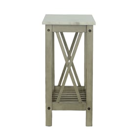 Progressive Furniture Chairsides III Gray Chairside Table