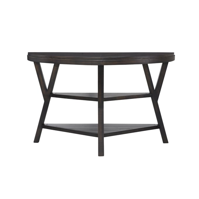 Progressive Furniture Market Street West Black Brown Sofa Table PRG-T445-05