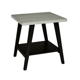 Progressive Furniture Jackson II Gray Black End Table