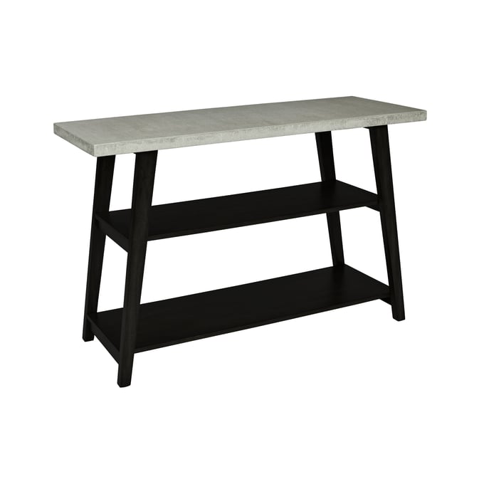 Progressive Furniture Jackson II Gray Black Sofa Table PRG-T545-05