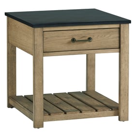 Progressive Furniture Breckenridge Black Brown End Table