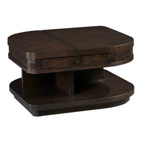 Progressive Furniture Grove Park Brown Wedge 3pc Coffee Table Set