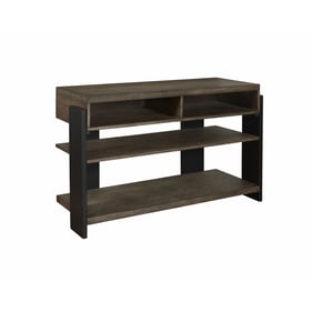 Progressive Furniture Winter Park Brown Black Sofa Table