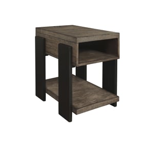 Progressive Furniture Winter Park Brown Black Chairside Table