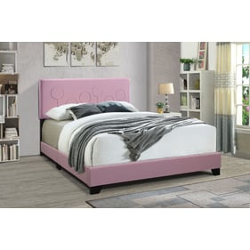 Progressive Furniture Jordan Pink Upholstered Queen Bed