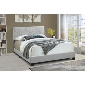 Progressive Furniture Jordan Gray Upholstered King Bed