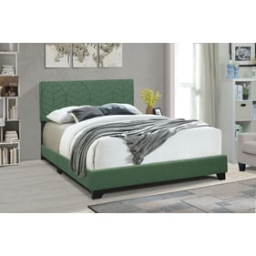 Progressive Furniture Jordan Green Upholstered King Bed