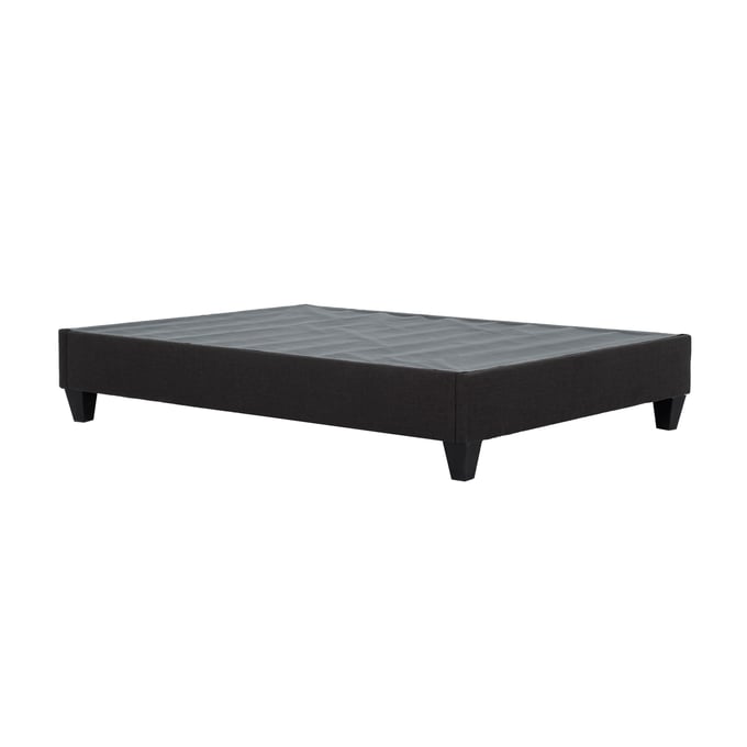 Primo Sleep Right Black Carter Upholstered Twin Platform Bed Frame PRMO-29641