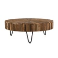 Sawyer Rustic Wood Coffee Table