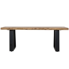 Primo Coastline Black Kiel Dining Bench