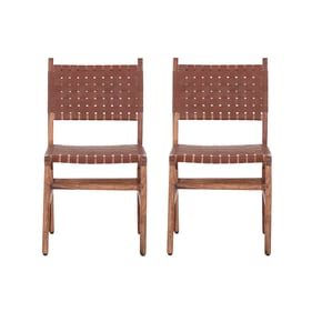 2 Primo Coastline Brown Orson Dining Chairs