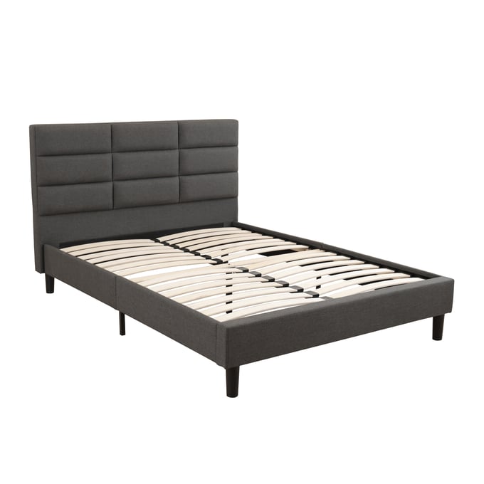 Primo Griffintown Black Roncy Queen Platform Bed PRMO-47161