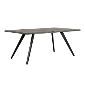 Primo Coastline Grey Black Wexford 70 Inch Dining Table