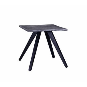 Primo Coastline Grey Black Jett End Table