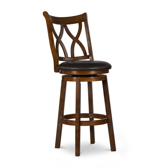 Powell Furniture Carmen Rustic Oak Big and Tall Barstool PWL-15B8189BS