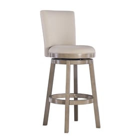 Powell Furniture Davis Rustic Taupe Beige Barstool