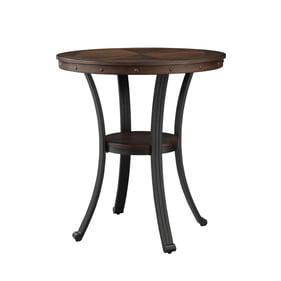 Powell Furniture Franklin Umber Brown Pub Table