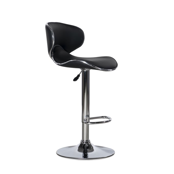 Powell Furniture Beldon Black PU Barstool PWL-171-890