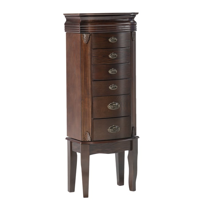 Powell Furniture Joelle Espresso Jewelry Armoire PWL-358-315