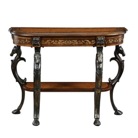 Powell Furniture Flicka Brown Console Table