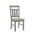 Turino Weathered Grey Dining Side Chair - Set Of 2