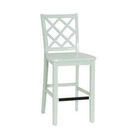 Powell Furniture Maui Mint Green Mayfair Counter Height Stool