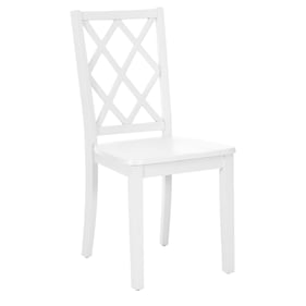 Powell Furniture Maui White Mayfair Side Chair