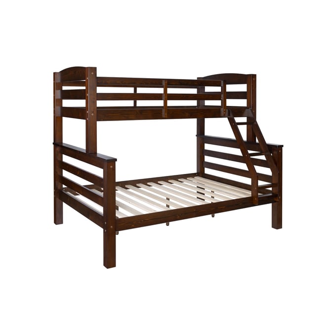 Powell Furniture Levi Espresso Twin Over Full Bunk Bed PWL-D1046Y16