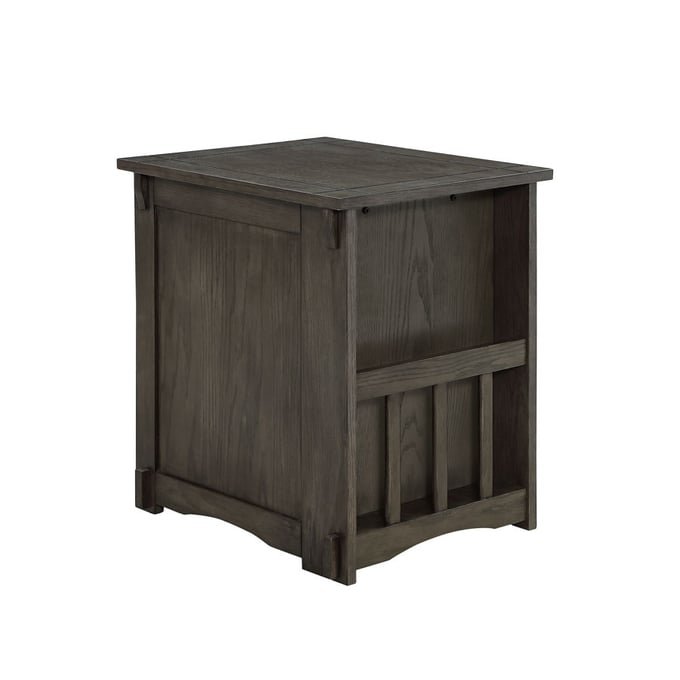 Powell Furniture Parnell Grey Side Table PWL-D1119A17G