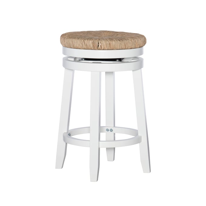 Powell Furniture Morgan White Counter Height Stool PWL-D1124B17CS