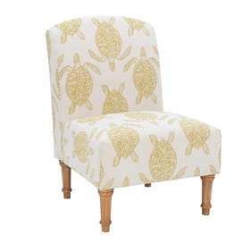 Powell Furniture Hawksbill Mustard Accent Chair