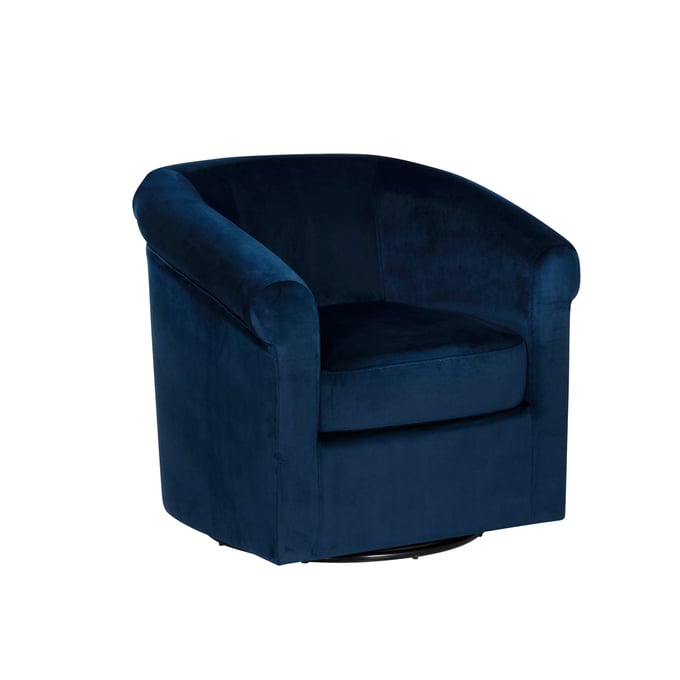 Powell Furniture Bonnie Navy Swivel Chair PWL-D1209S23BLUE