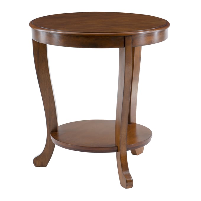 Powell Furniture Aubert Hazelnut Side Table PWL-D1260A19H