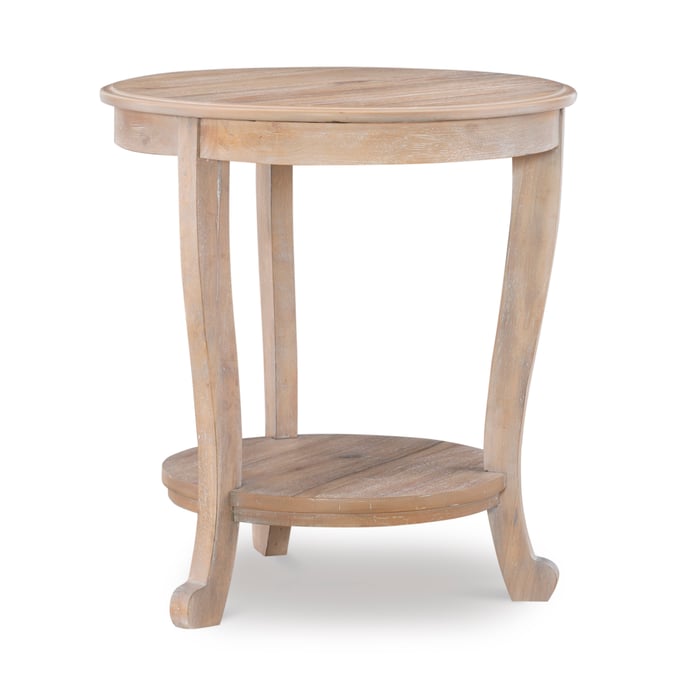 Powell Furniture Aubert Natural Side Table PWL-D1260A19N