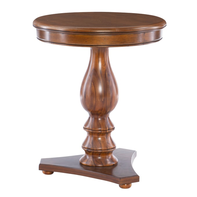 Powell Furniture Stanton Hazelnut Side Table PWL-D1262A19H