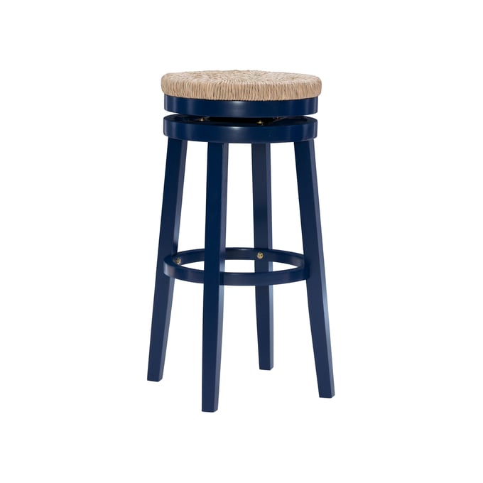 Powell Furniture Morgan Navy Blue Barstool PWL-D1267B19NBBS