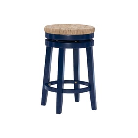 Powell Furniture Morgan Navy Blue Counter Height Stool